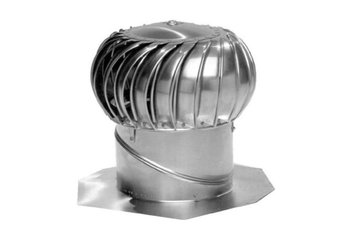 Lomanco 12' Aluminum Internally Braced Whirlybird Wind Turbines 2 Pack (damaged)