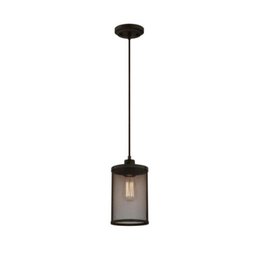 Mesh Shade One-light Mini Pendant Oil Rubbed Bronze 2 Count #2