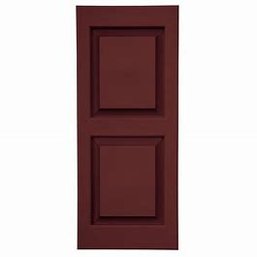 Severe Weather Exterior Shutters Bordeaux 15' X 71' 5 Pack (464809)