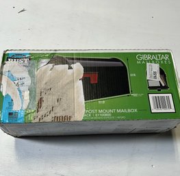 Gibraltar Large Steel Mailbox (Black)