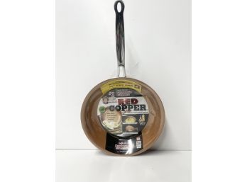 Red Copper 10' Fry Pan