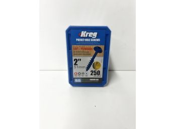 Kreg Pocket-Hole Screws Softplywood (2' 250 Ct)