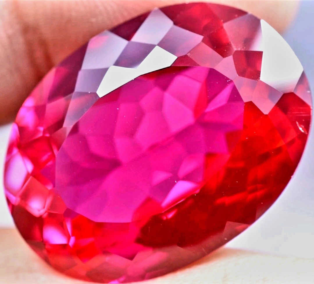 Extremely Rare 53.73 Ct SUNRISE RUBY #2322913 | Auctionninja.com