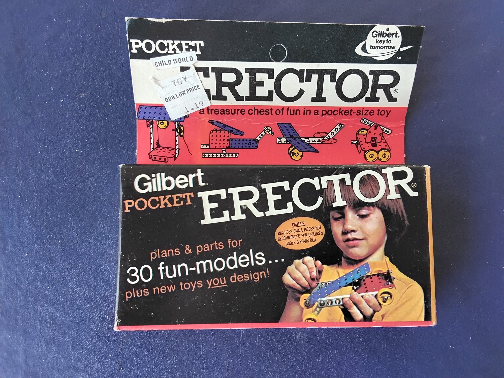 1973 Gilbert Pocket Erector 21325