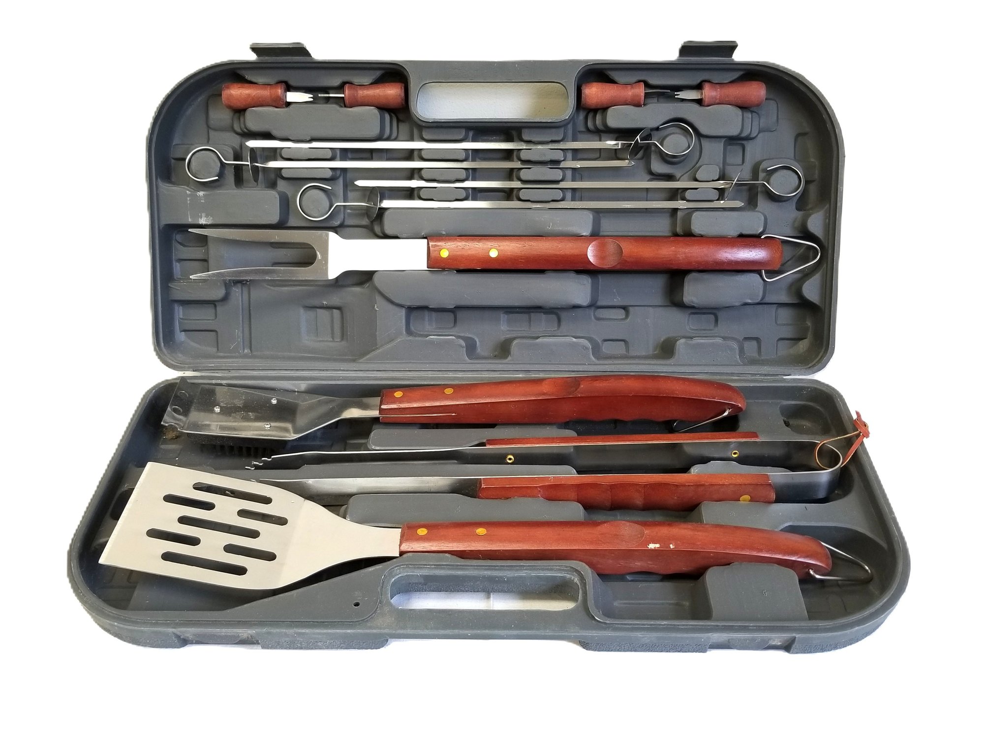 13 Piece Outdoor BBQ Set With Case #2197894 | Auctionninja.com