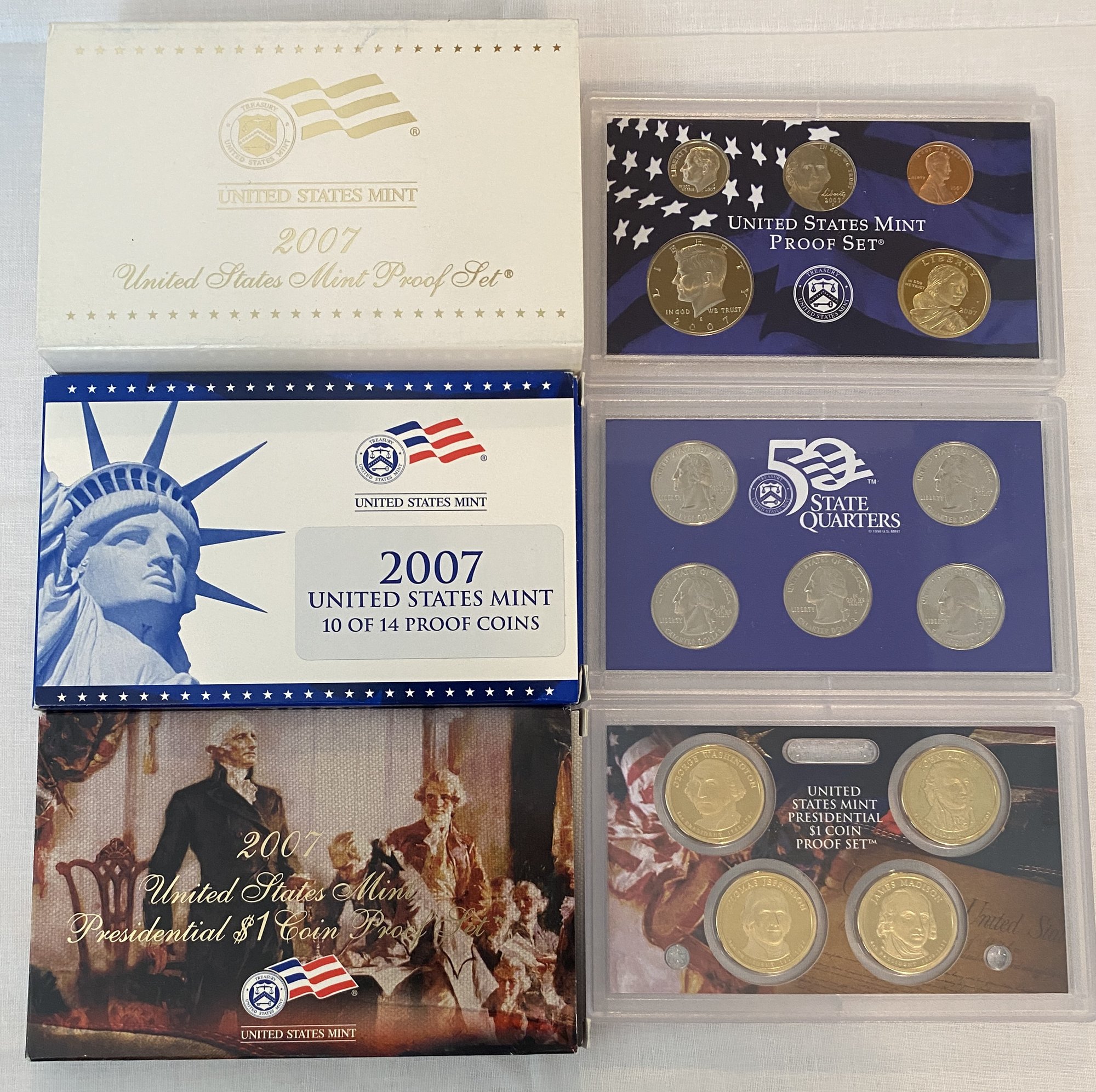 2007 US Mint Proof Set #4004 | Auctionninja.com