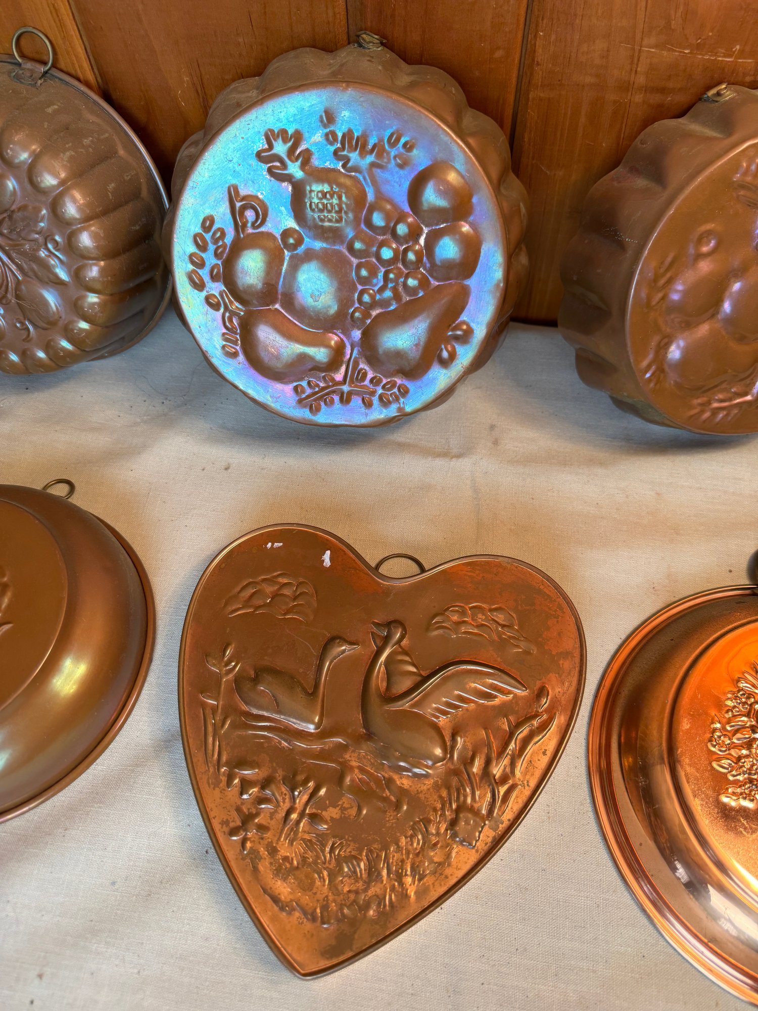 Six Vintage Molds #2247135 | Auctionninja.com