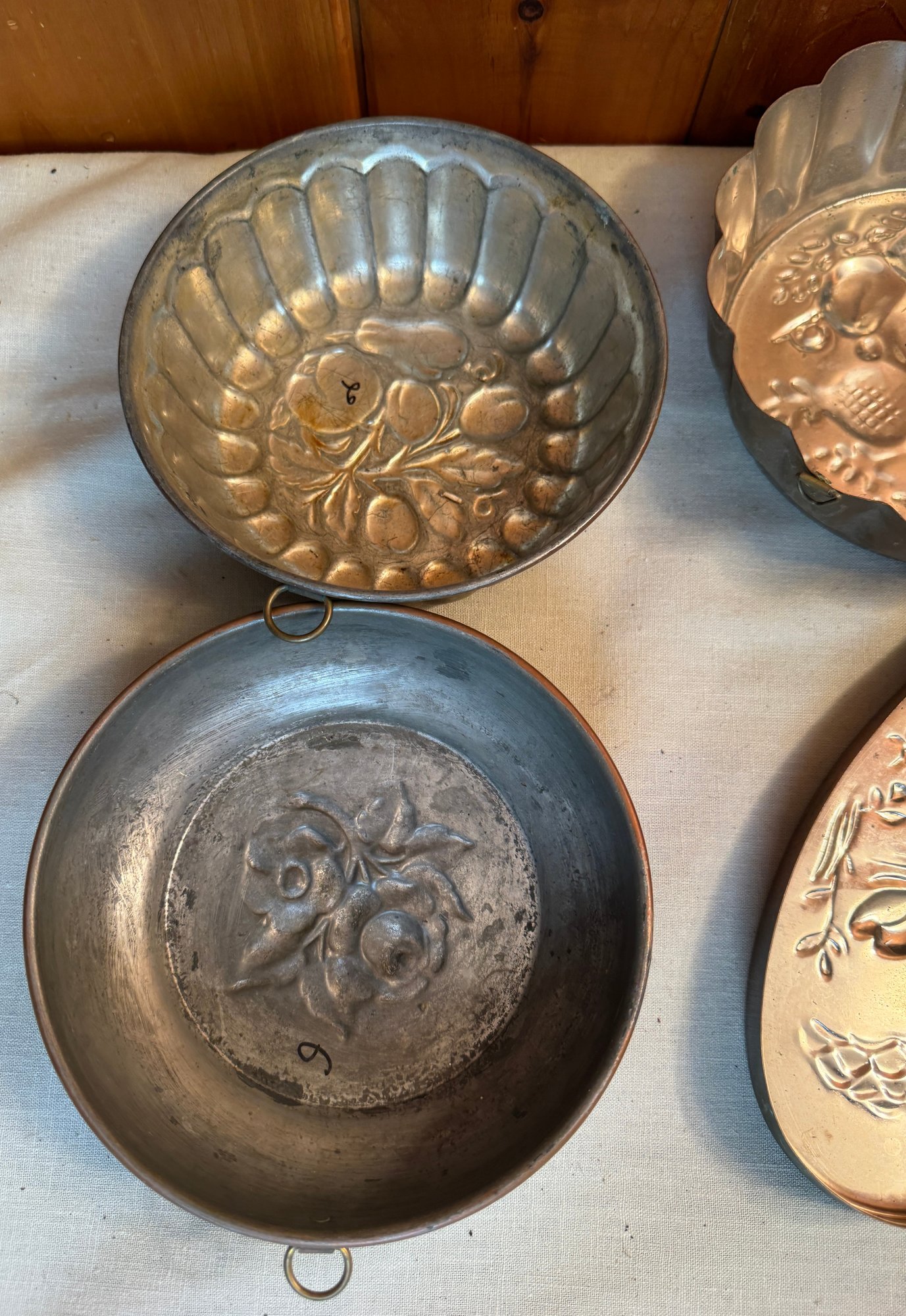 Six Vintage Molds #2247135 | Auctionninja.com