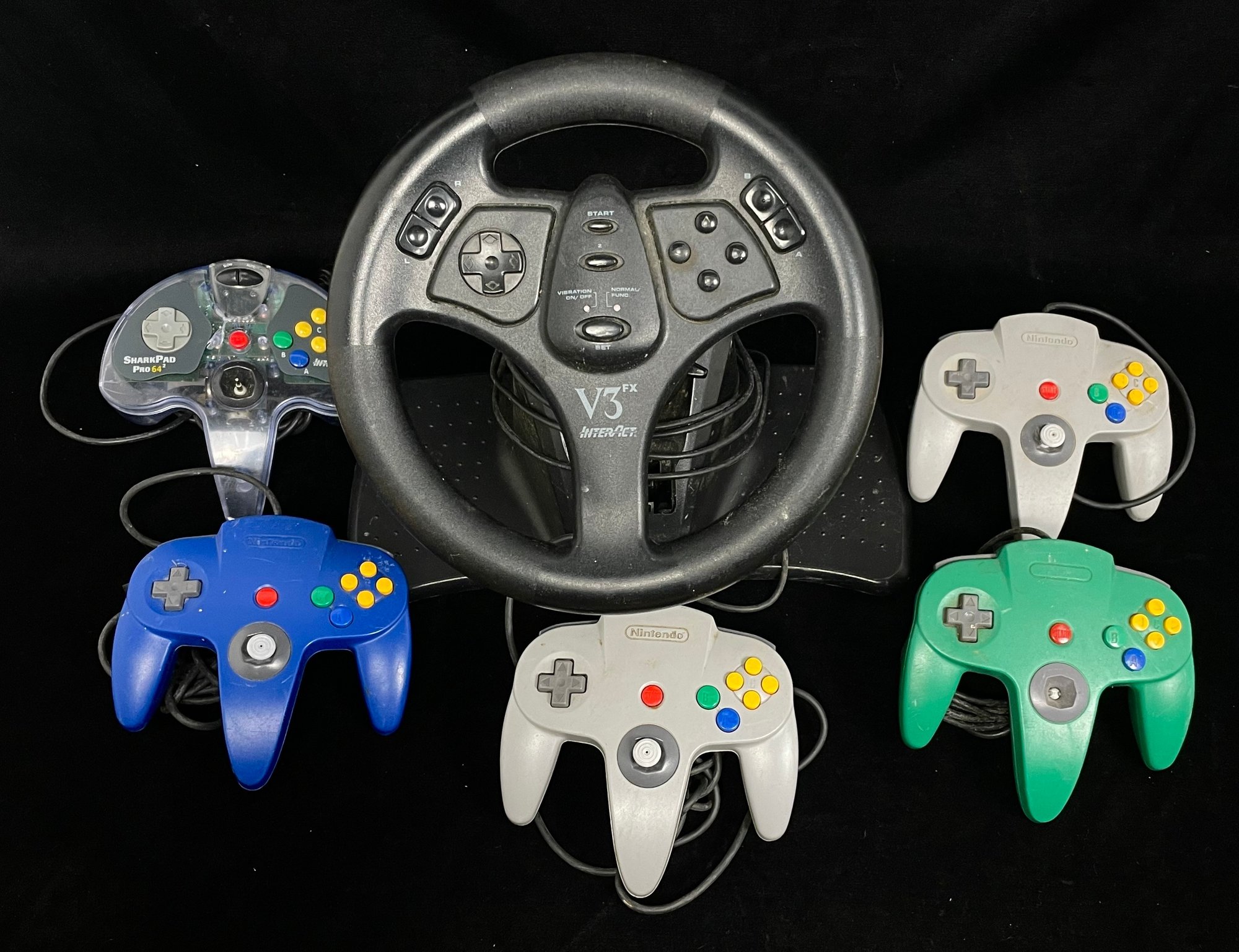 Various Designed Vintage Gaming Controller Collection #2259581 ...