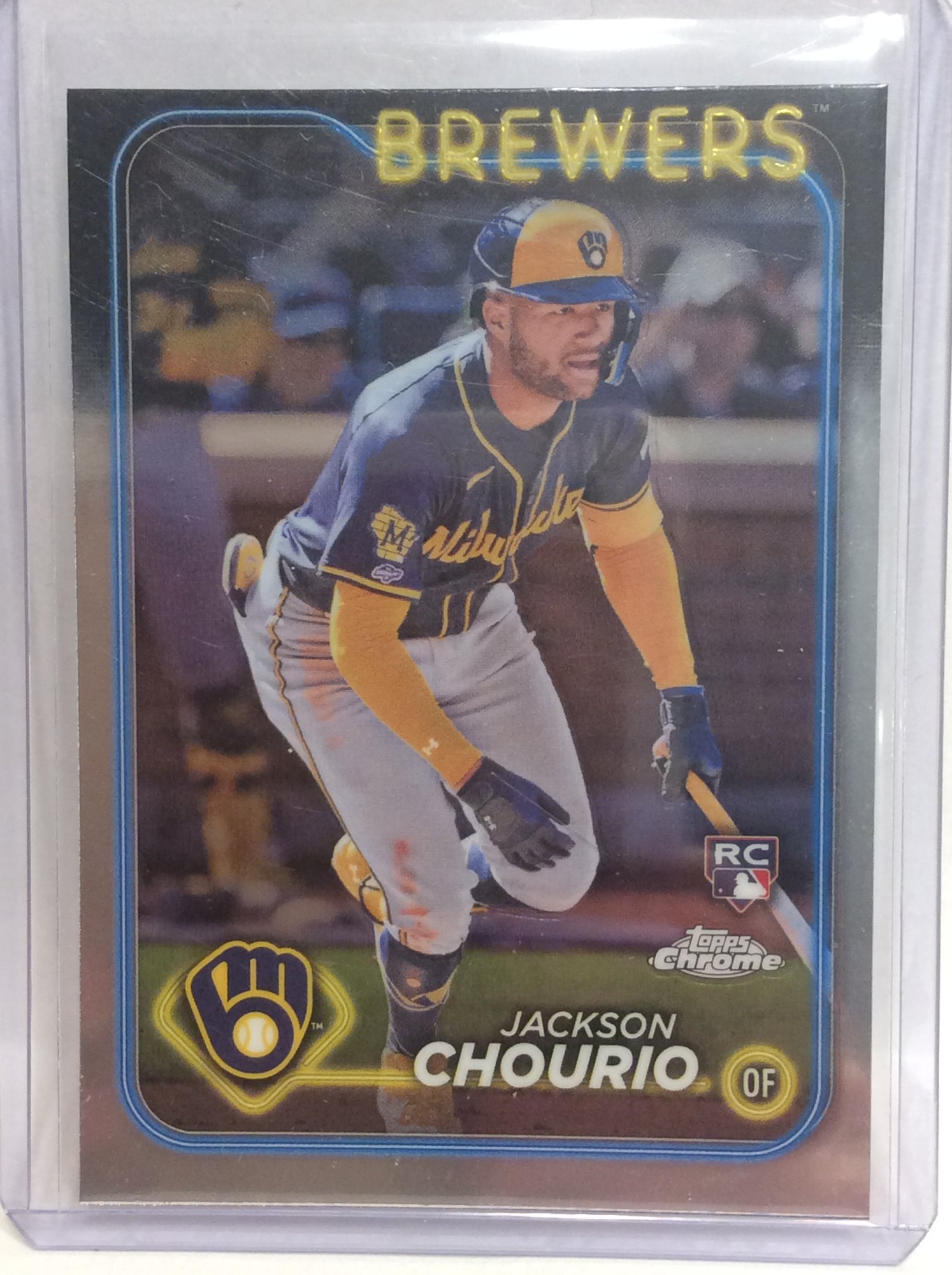 2024 Topps Chrome Jackson Chourio Rookie Card - K #13554 | Auctionninja.com