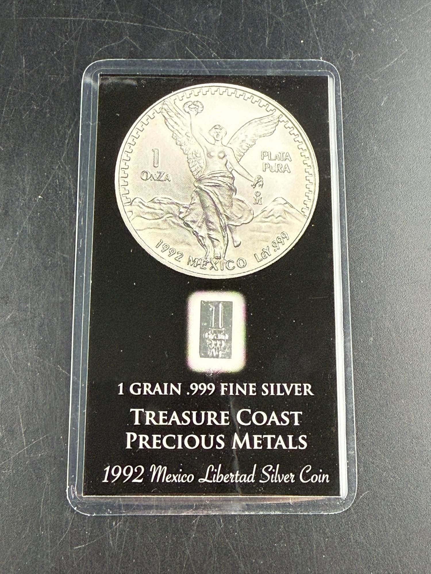 Treasure Coast Precious Metals One Grain .999 Fine Silver #2256765 ...