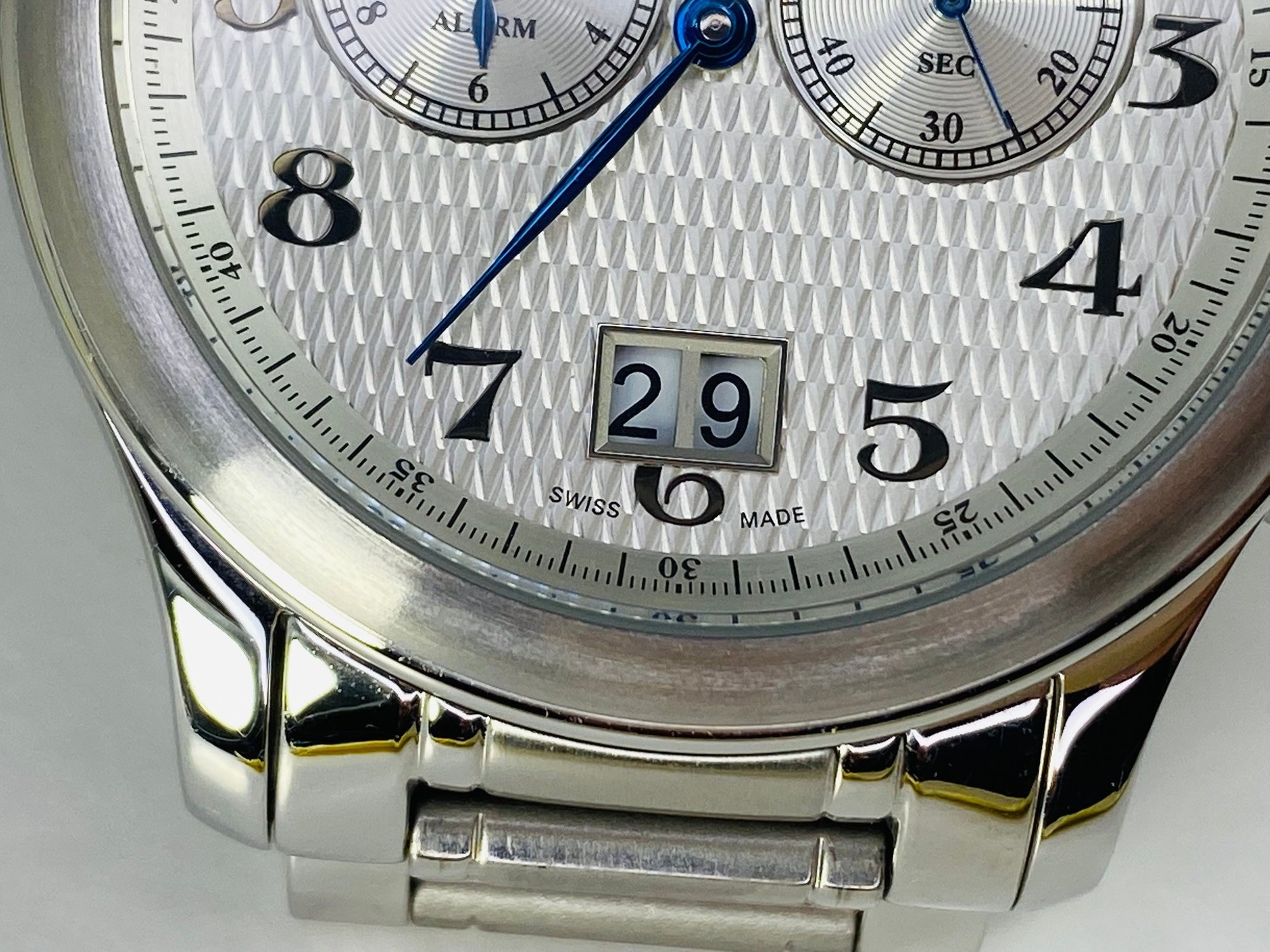 Invicta Men's 41mm Vintage Collection Ronda CEO Alarm Watch