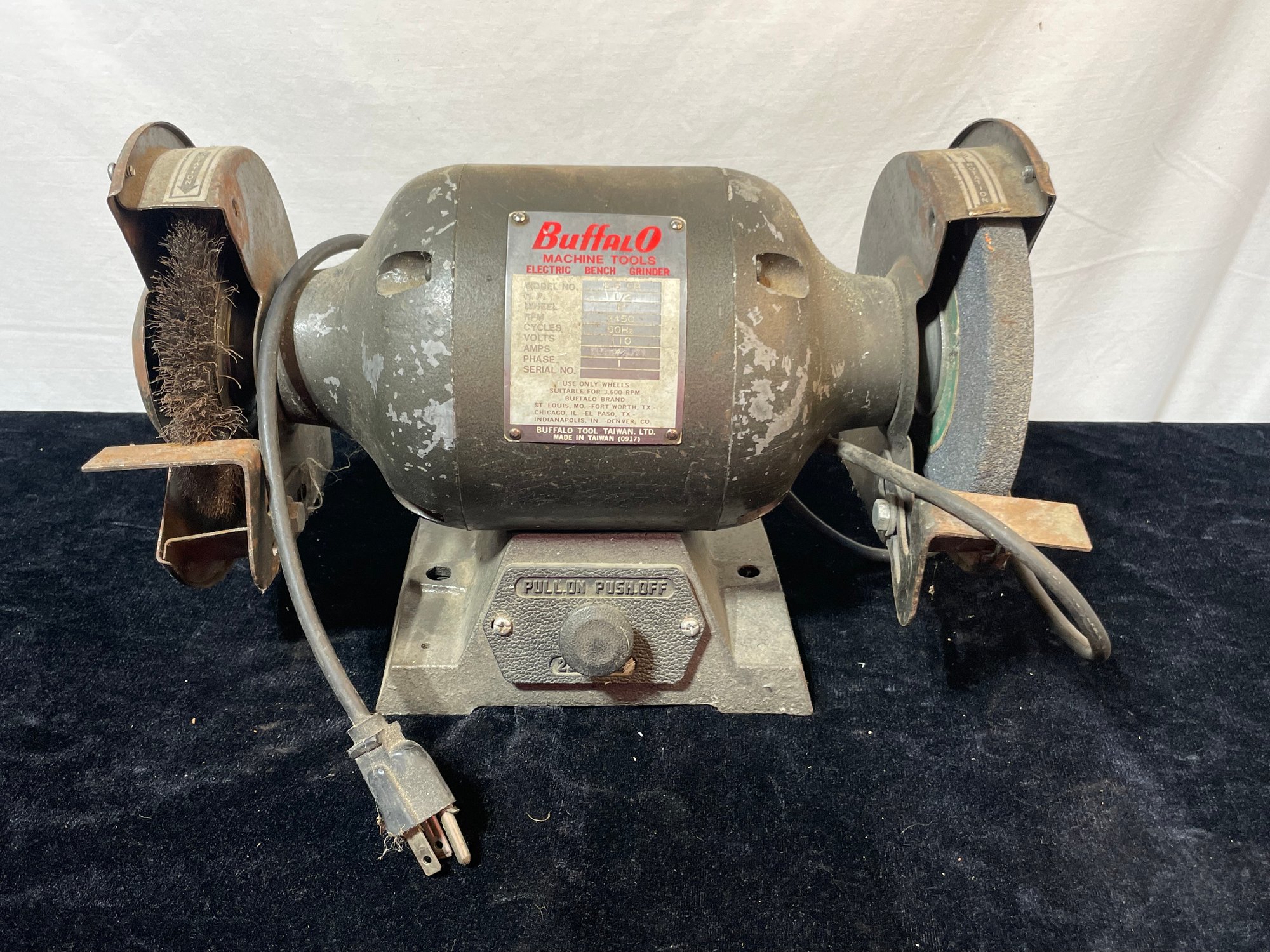 Buffalo Electric Bench Grinder Tool #15891 | Auctionninja.com