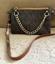 Small Michael Kors Pouch With Adjustable Strap