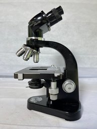 Ernst Leitz Wetzler Germany Microscope Boucsh & Lomb Optical Rochester NY