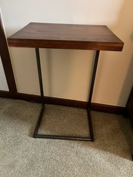 C Shape, Sofa Or Bed End Table That Will 'reach' In For Convenience