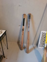 Old Wooden Baseball Bats