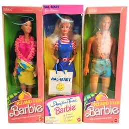 Barbie Island Fun Miko & Ken, Walmart Special Edition Shopping Time