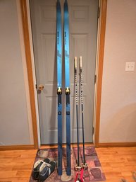 Cross Country Skis, Boots, And Poles (Q21)