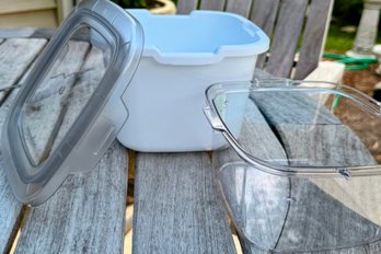 Pampered Chef 1 Quart Small Cool & Serve Bowl Without Ice Pack