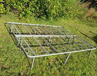 Full Size Bed 2 Piece Folding Platform