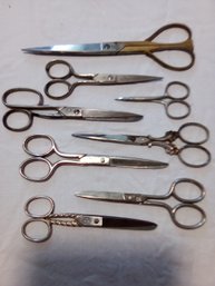 Lot Of Hair Cutting Scissors
