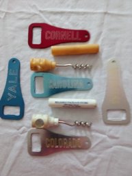4 Bottle Openers 2 Corkscrews