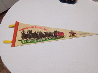 Anheuser-Busch Inc. Vintage Flag/banner