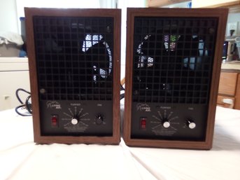 Two Living Air Xl15 Air Purifier Machines With Ozone Sensor