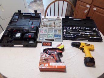 Lot Of Drills And Tools
