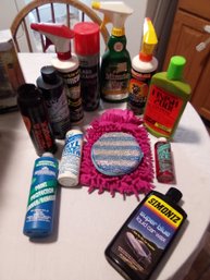 Lot Of Car Cleaning Supplies