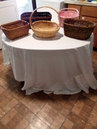Lot Of 7 Wicker Baskets