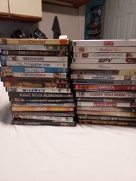 Lot Of 48 DVDs And Two Blu-rays