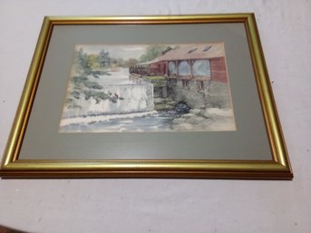 Artwork In Frame It Says Tyler 89 Bottom Right Corner