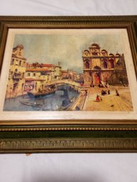 Artwork Place At Venice By Antonio Canaletto
