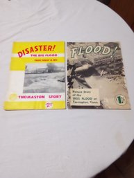 Lot Of 2 Flood Of 55 Picture Magazines
