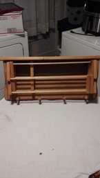 Hanging Coat Rack And Clothes Rack In One