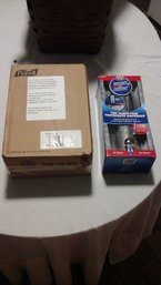 Purell Hand Sanitizer Dispenser And Touch And Brush Toothpaste Dispenser