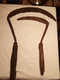 2 Antique Sickles