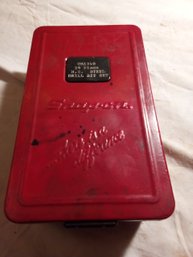 Vintage Snap-on Steel Drill Bit Set Not Complete