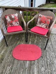 Set Of 2 Deck Chairs