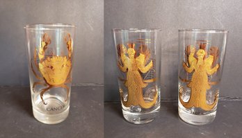 Three Astrological Themed Glasses