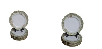 Twelve Limoges Elite ~8.5' Plates