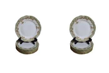 Twelve Limoges Elite ~7.5' Plates