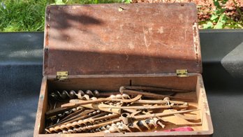 Vintage Toolbox With Contents