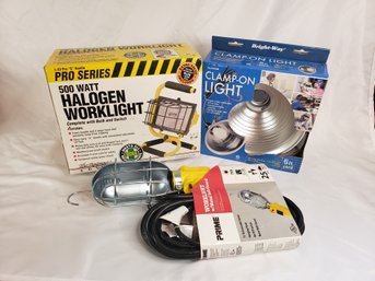 Lot Of Three Worklights