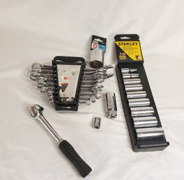 SAE Wrench And Socket Set Lot