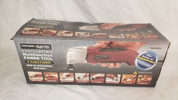 Chicago Electric Oscillating Multifunction Power Tool With Triangle Sanding Pads