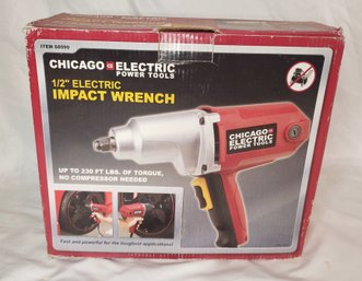 New - Chicago Electric 1/2' Electric Impact Wrench
