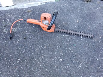 Vintage Black & Decker Electric Hedge Trimmer Made In USA